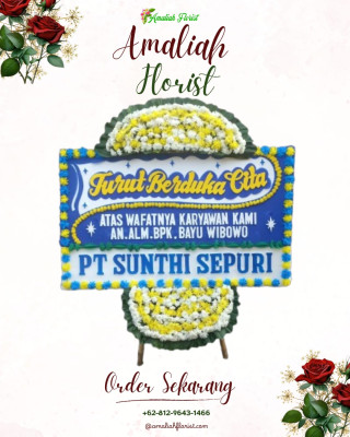Papan Bunga Duka di Tanjung Pasir