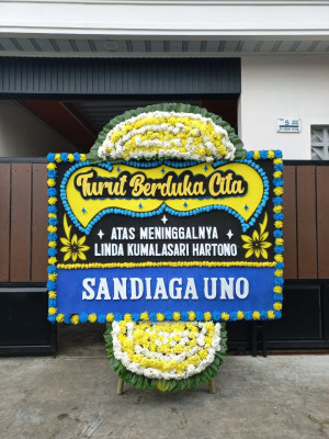 Papan Bunga Duka di Tanjung Pasir