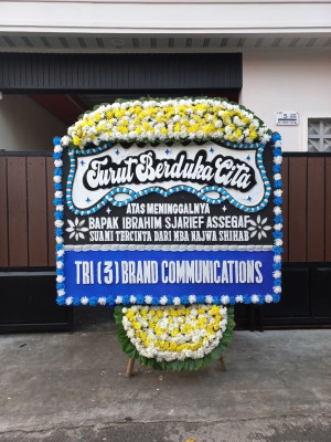 Papan Bunga Duka di Tanjung Pasir